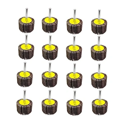 Afbeelding van Waaier schuurmachine, 30X25x6MM korrel 80. De slijpschijf is Geschikt voor het reinigen van roest/lasfrezen/houtproducten. alle elektrische/draaibank gereedschappen (20 stuks)