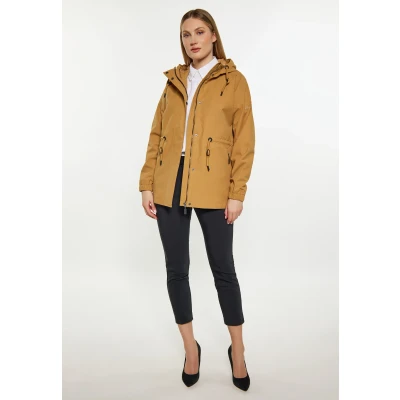 Afbeelding van Dreimaster Regenjas, Dames, Maat: 44, Dunkelbeige