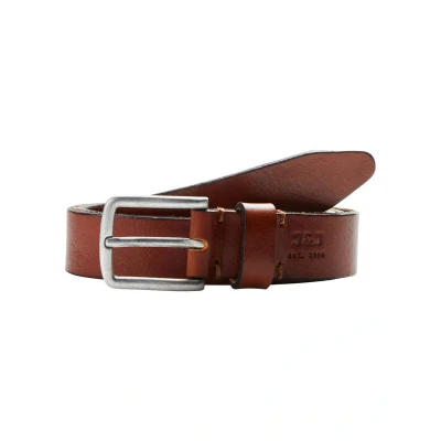 Afbeelding van Jack &amp; Jones Jaclee BELT Riem, Heren, Maat: 90, Mocha bisque