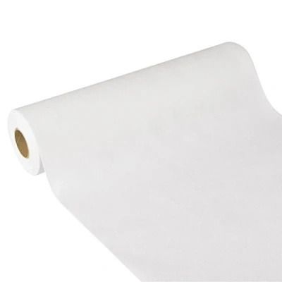 Afbeelding van Papstar, tafelloper, doek achtig, vlies &quot;soft seletion plus&quot; 24 m x 40 cm wit op rol, 85755