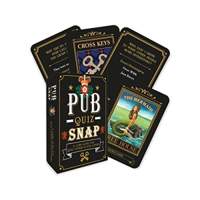 Afbeelding van Pub quiz Snap: A Card Game for and lovers: 2+ players play Snap or the Memory Games night fun adults