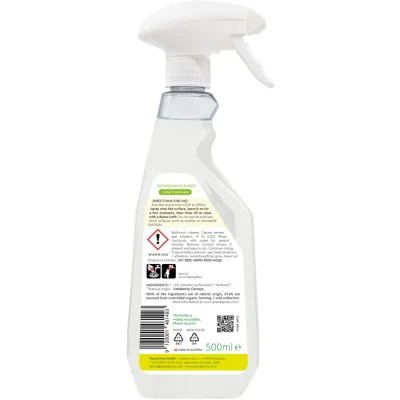 Afbeelding van Planet Pure Badkamer reiniger Lime spray 500 ml