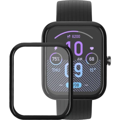 Afbeelding van kwmobile Beschermfolie geschikt voor Huami Amazfit Bip 3 Pro Schermbeschermer 2 x screenprotector smartwatch anti kras