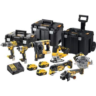 Afbeelding van DeWALT DCK755P3T 18V Li Ion Accu Combiset (3x5,0Ah) In TSTAK 7 delige Koolborstelloos