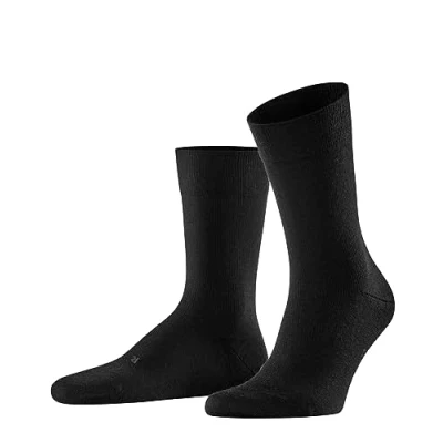 Afbeelding van Falke Stabilizing WOOL Everyday Compression Anatomical FIT Sokken, Heren, Maat: 39/40, Black
