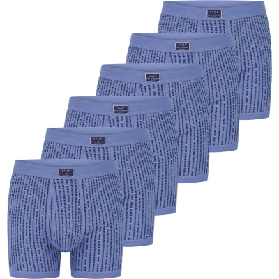 Afbeelding van ESGE Retro 6ER PACK Boxershort, Heren, Maat: Large, Blau