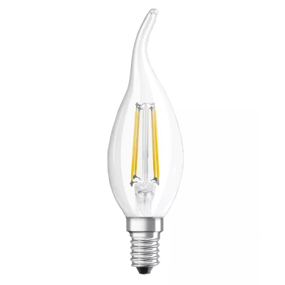 Afbeelding van Osram Led lamp retrofit classic ba 4w/827 230v fil e14 4058075590250