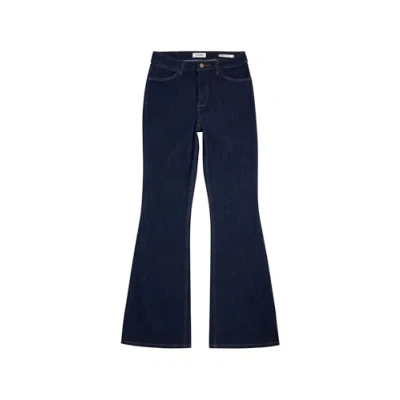 Afbeelding van Wrangler Damesjeans Fierce Flare, flare Fit, uitlopende pijpen, Twilight Tide, 29W / 30L