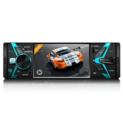 Afbeelding van Autoradio met scherm Bluetooth USB SD Hands free kit