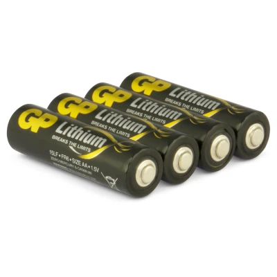 Afbeelding van AA batterij GP lithium 1.5V 4 stuks