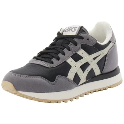Afbeelding van Asics Sportstyle Tiger Runner II Unisex Sneakers laag, Maat: 36, Black/light dust Textiel/ synthetisch