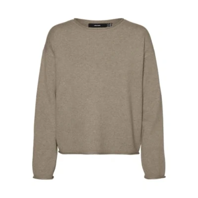 Afbeelding van Vero Moda Strick VM Trui, Dames, Maat: XS, Silver mink