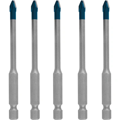 Afbeelding van Bosch 5x EXPERT HEX 9 Hard Ceramic boorset (voor Harde tegels, Zachte Ø 5 mm, Professional Accessoires Klopboor /schroefmachine, Boor /schroefmachines)