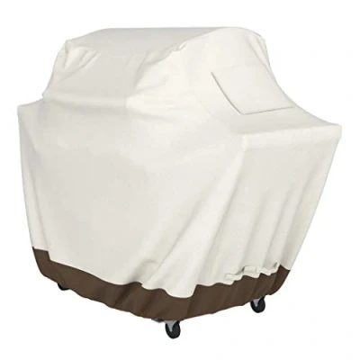 Afbeelding van Amazon Basics Barbecuehoes, riemen met kliksluiting, mt. L, beige + lichtbruin