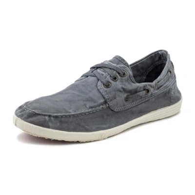 Afbeelding van Natural World Eco Nauticos heren 303e Old Elbrus zomerschoenen duurzame en casual schoenen, Grijs, 42 EU