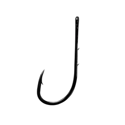 Afbeelding van Gamakatsu LS 5213 Nikkel Long Shank With Double Barb Hook 004 (25st) Witvis haken