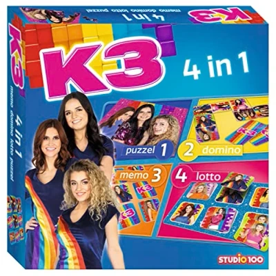 Afbeelding van Studio 100 4 in 1 Spellendoos
