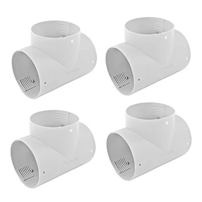 Afbeelding van Truma T stuk voor warme luchtbuizen grijs 65 mm TS stuk, ideaal caravans en campers (4)