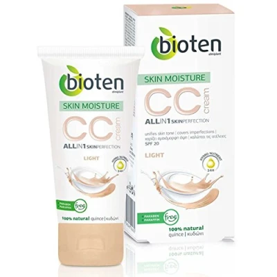 Afbeelding van Biotten Skin Moisture CC Cream Medium (100% natuurlijk, parabenen en paraffinevrij) 50 ml bioten