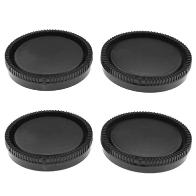 Afbeelding van 2 Sets Front Body Cap &amp; Achterste Lens Cover Kit Compatibel met Sony Alpha E Mount A6600/A6500/A6400/A6300/A6100/A6000/A5100/A5000/A7R IV Digitale Camera