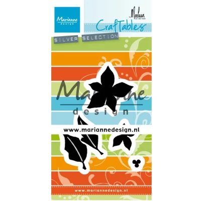 Afbeelding van Marianne D Craftable Marleen kerstroos CR1478 85,5x4,5 mm (09 19)