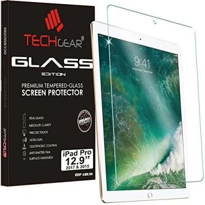 Afbeelding van TECHGEAR Anti Glare Screen Protector voor iPad Pro 12.9 inch 2e Gen / 1e MATTE GLASS Edition Echt Gehard Glas Guard Cover Compatibel met Apple 2017/2015