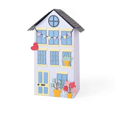 Afbeelding van Sizzix Thinlits Die Set 19PK No Place Like Home 663847 Georgie Evans (10 20)