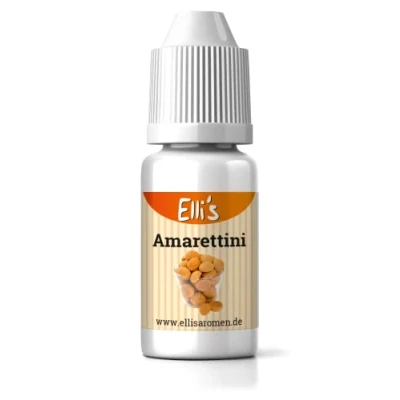 Afbeelding van Ellis Aromen Amarettini levensmiddelaroma vloeibaar voor levensmiddelen en vloeistoffen, het bakken, koken, zoals pap kwark caloriearm
