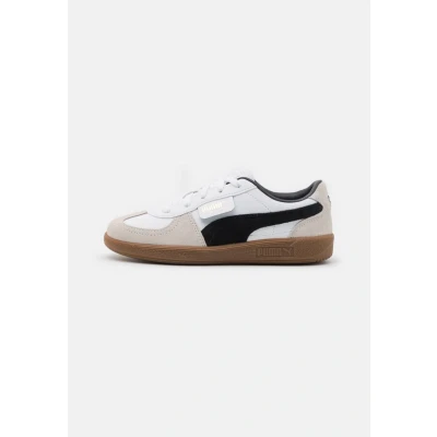 Afbeelding van Palermo leren sneakers, Grijs/Wit, Maat 31,5 PUMA