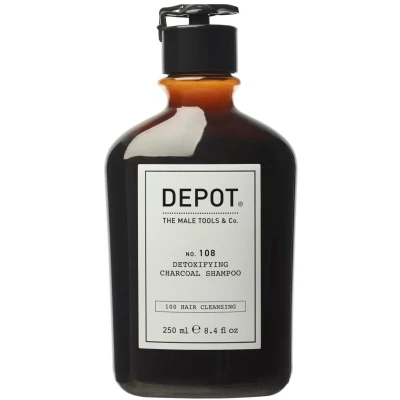 Afbeelding van DEPOT MALE TOOLS No. 108 Detoxifying Charcoal Shampoo 250 ml