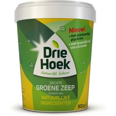 Afbeelding van Driehoek Zachte Groene Zeep 900GR