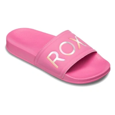Afbeelding van Roxy Slippy Badslippers voor kinderen, Maat: 33, Rpc Kunststof/ nylon