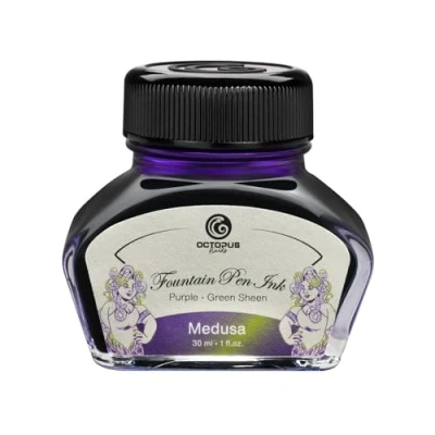 Afbeelding van Octopus Fluids Medusa sheen Ink, vulpeninkt in inktglas, inkt, violet, 30 ml, SH VT 050 030
