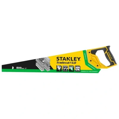 Afbeelding van Stanley handgereedschap Houtzaag Tradecut Universal 500mm 8 TPI STHT20350 1