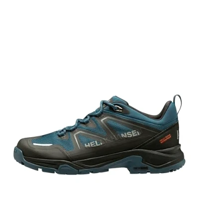 Afbeelding van Helly Hansen Heren Cascade Low HT Sneaker, 589 Deep Dive/Zwart, 7 UK, Dive Zwart, 40.5 EU
