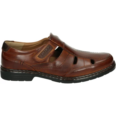 Afbeelding van Josef Seibel Instappers, Heren, Maat: 45, Cognac Leer
