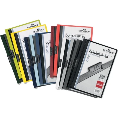 Afbeelding van Durable Klemmap Duraclip Original 60 Geassorteerde Kleuren