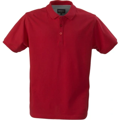 Afbeelding van Harvest Ripley Men Pique red S