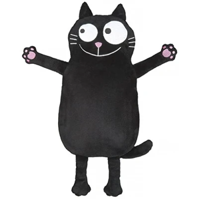 Afbeelding van Moses kruik Ed, the cat 19 x 36 cm zwart
