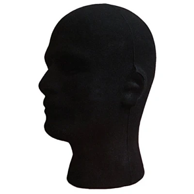 Afbeelding van WFZ17 Vrouwelijke Mannelijke Styrofoam Mannequin Hoofd Model Pruiken Bril Headset Display Stand