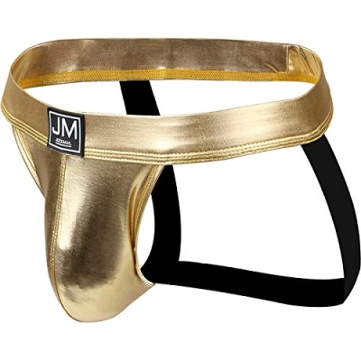 Afbeelding van JOCKMAIL 2020 HOT Sexy Heren Jockstrap Slips Ondergoed Jock Strap Voor Mannen Ondergoed, Goud, M
