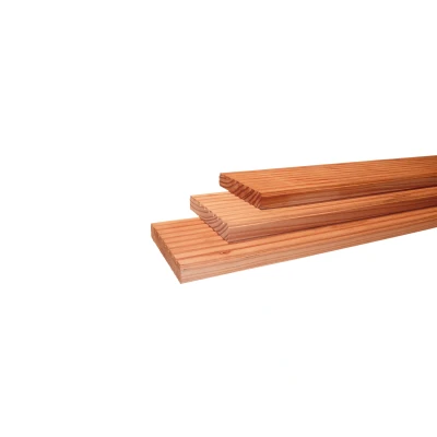 Afbeelding van Intergard Vlonderplanken Douglas 400cm (24x138mm) kleurloos geïmpregneerd