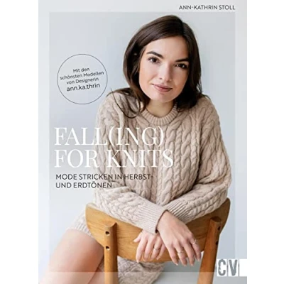 Afbeelding van Fall(ing) for Knits Mode stricken in Herbst und Erdtönen: Mit den schönsten Modellen von Designerin ann.ka.thrin