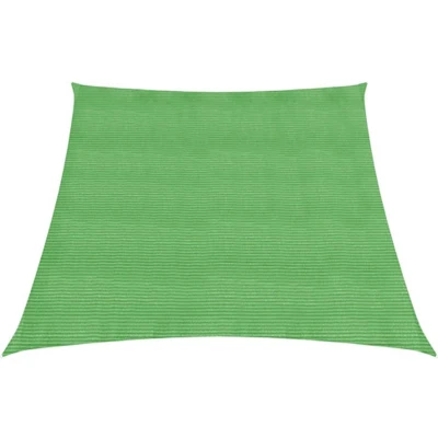Afbeelding van Zonnezeil 160 g/m² 4/5x3 m HDPE lichtgroen