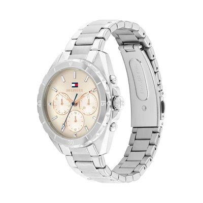Afbeelding van Tommy Hilfiger Mellie Horloge silvercoloured, Dames, Maat: One Size, Silver/coloured