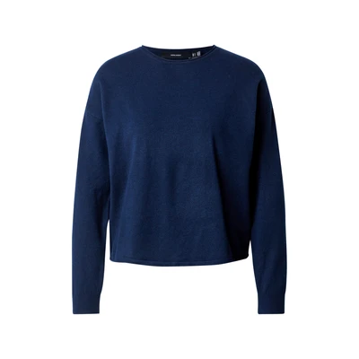 Afbeelding van VERO MODA Dames Vmfantastic Ls O Neck Pullover Ga Boo gebreide trui, navy blazer, S