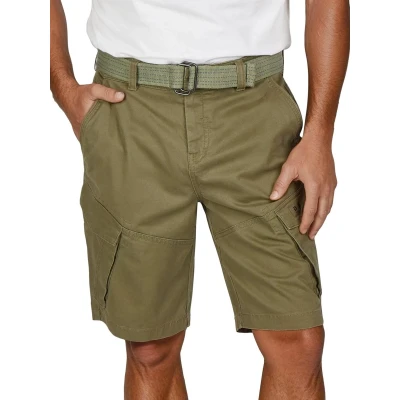 Afbeelding van DENIMFY Heren Short DFPhil regular/straight Olijf L Volwassenen met Riem