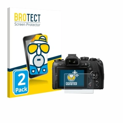 Afbeelding van BROTECT (2 Stuks) Antireflecterende Beschermfolie voor Olympus OM D E M1 Mark II/Mark III Anti Glare Screen Protector, Mat, Ontspiegelend