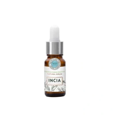 Afbeelding van Incia 100% Natuurlijke Wimper &amp; Wenkbrauwserum Haaruitval Preventie Vegan 10 ml