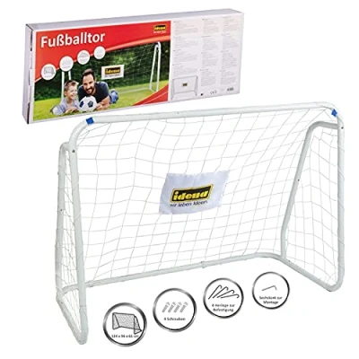 Afbeelding van Voetbaldoel voetbal goal inclusief net 124x96x61cm Kinderen buitenspelen
